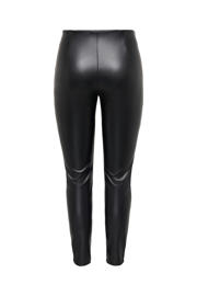 thumbnail: JDY imitatieleren high waist skinny legging JDYSOYA zwart