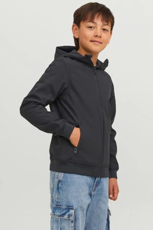 softshell jas JJEBASIC SOFTSHELL zwart