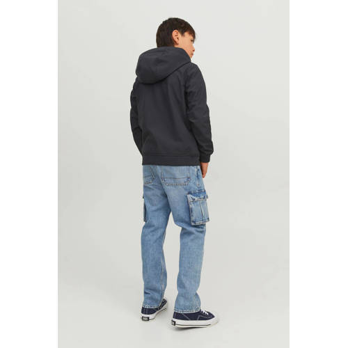 JACK & JONES JUNIOR softshell jas JJEBASIC SOFTSHELL zwart afbeelding