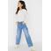 KIDS ONLY GIRL wide leg jeans KOGHARMONY light blue denim