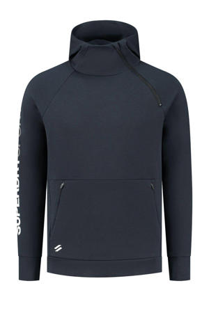   sporthoodie donkerblauw