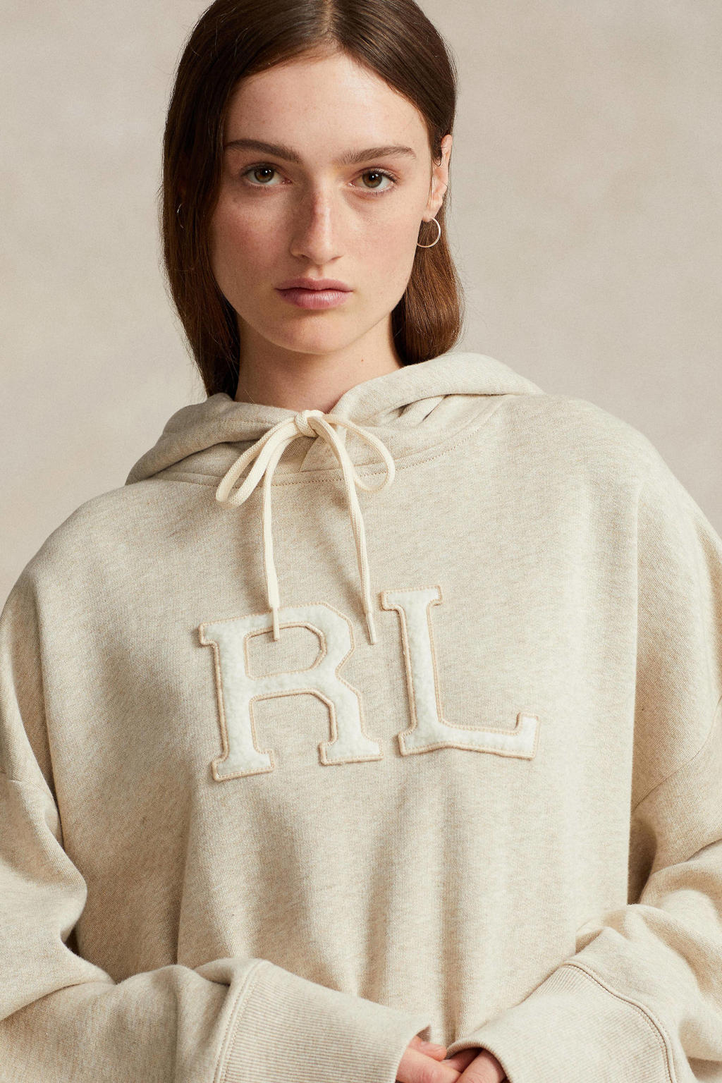 Polo ralph lauren hoodie beige Clearance