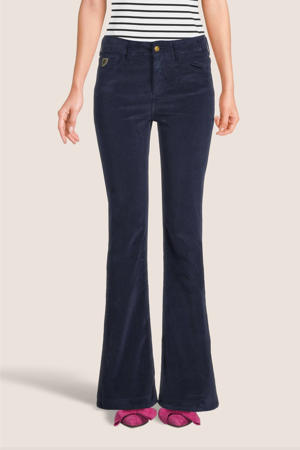 corduroy high waist flared jeans Raval 16 total eclipse