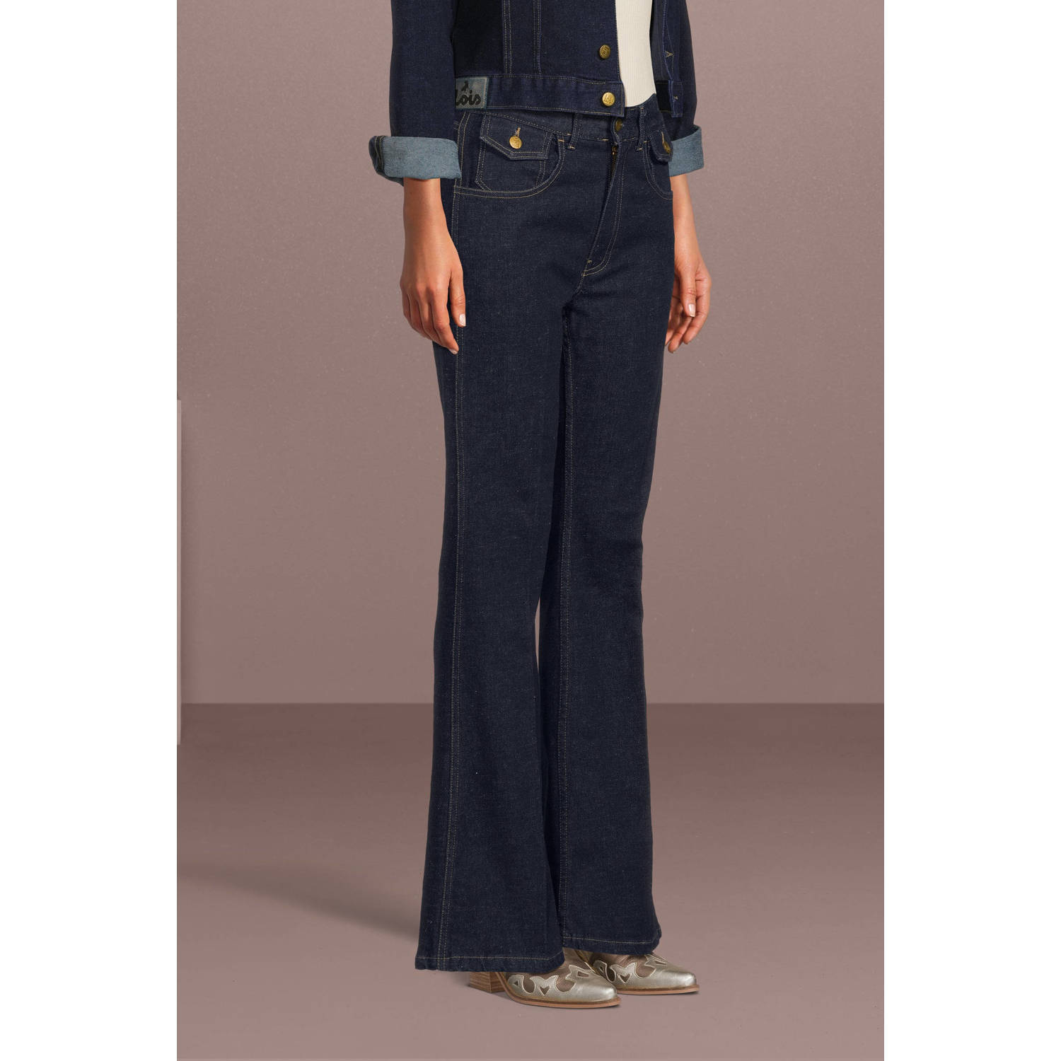 Lois flared jeans Riyoko rinse