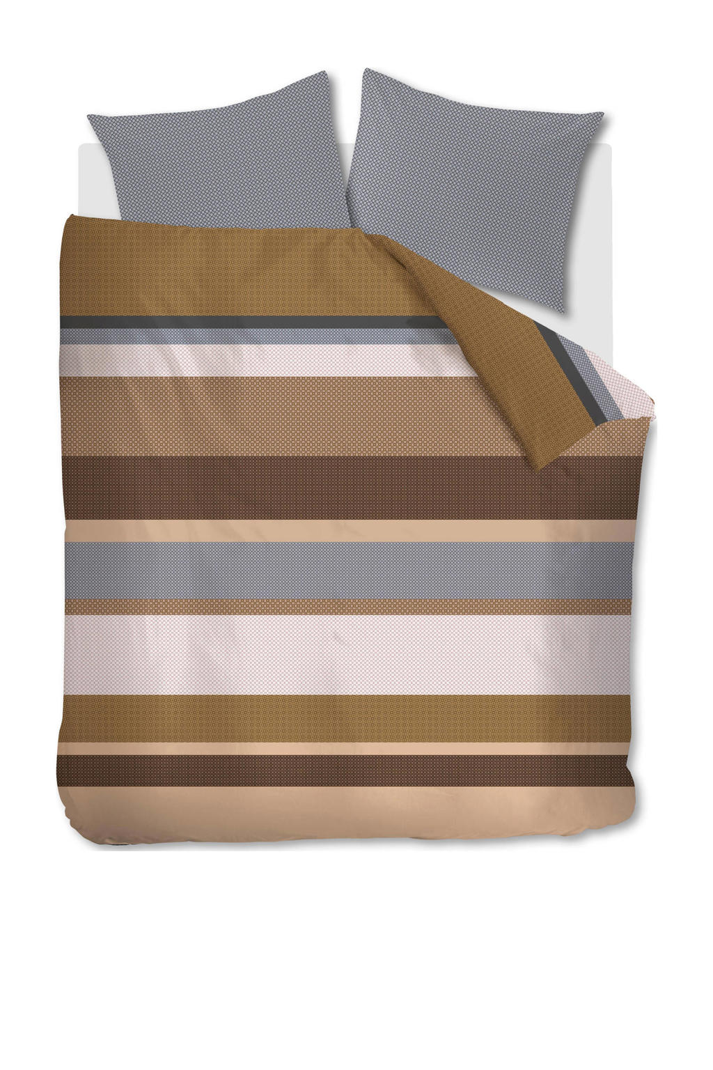 Beddinghouse katoen satijnen dekbedovertrek litsjumeaux (240x220 cm