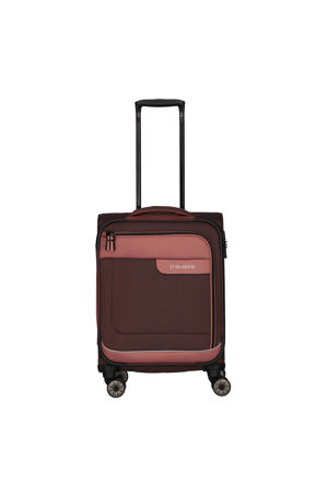 trolley Viia 55 cm. donkerrood