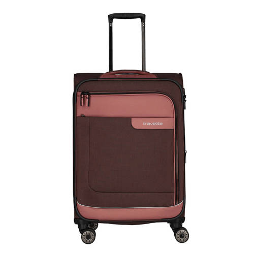 Travelite trolley Viia 67 cm. Expandable donkerrood afbeelding