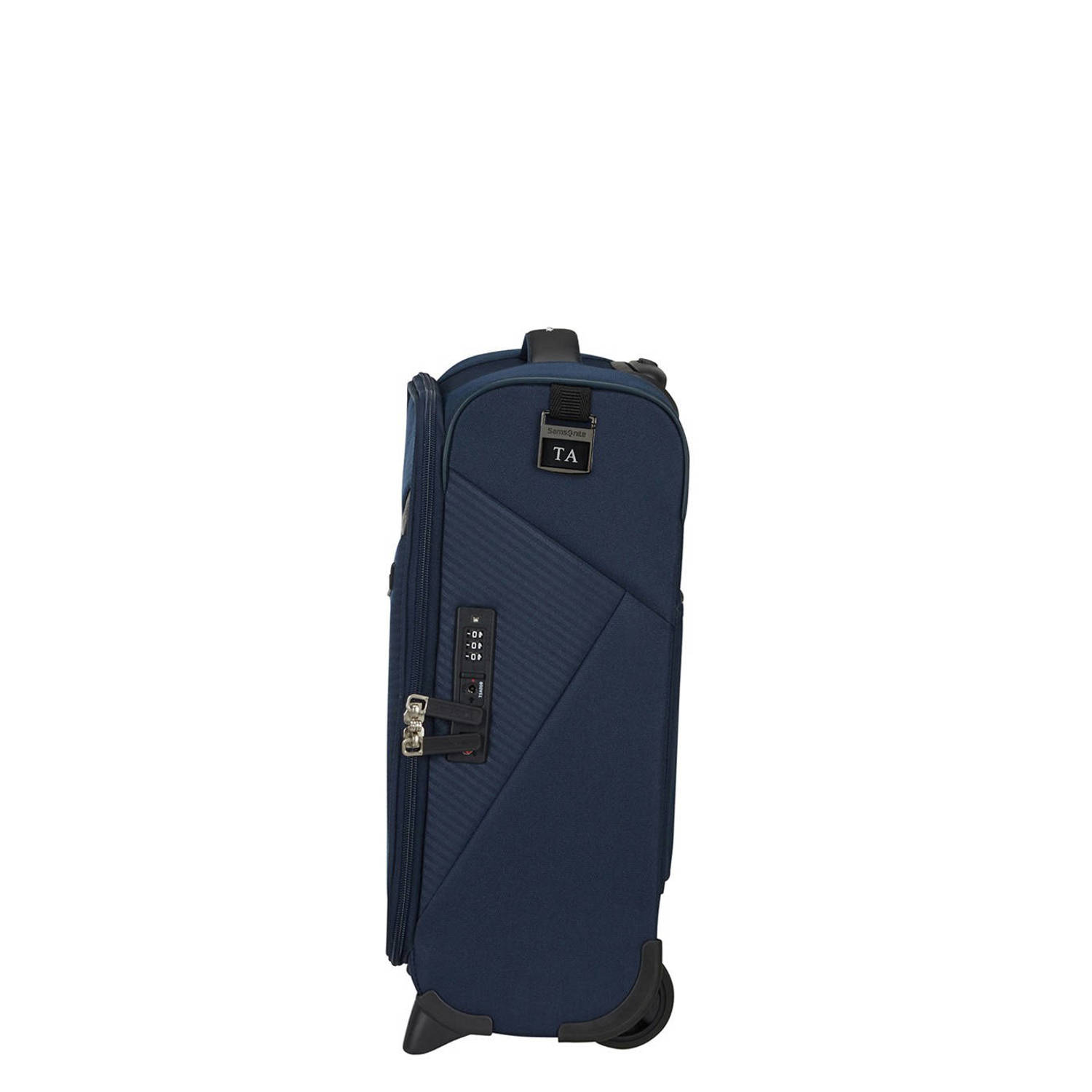 Samsonite trolley Litebeam 45 cm. Upright Underseater donkerblauw