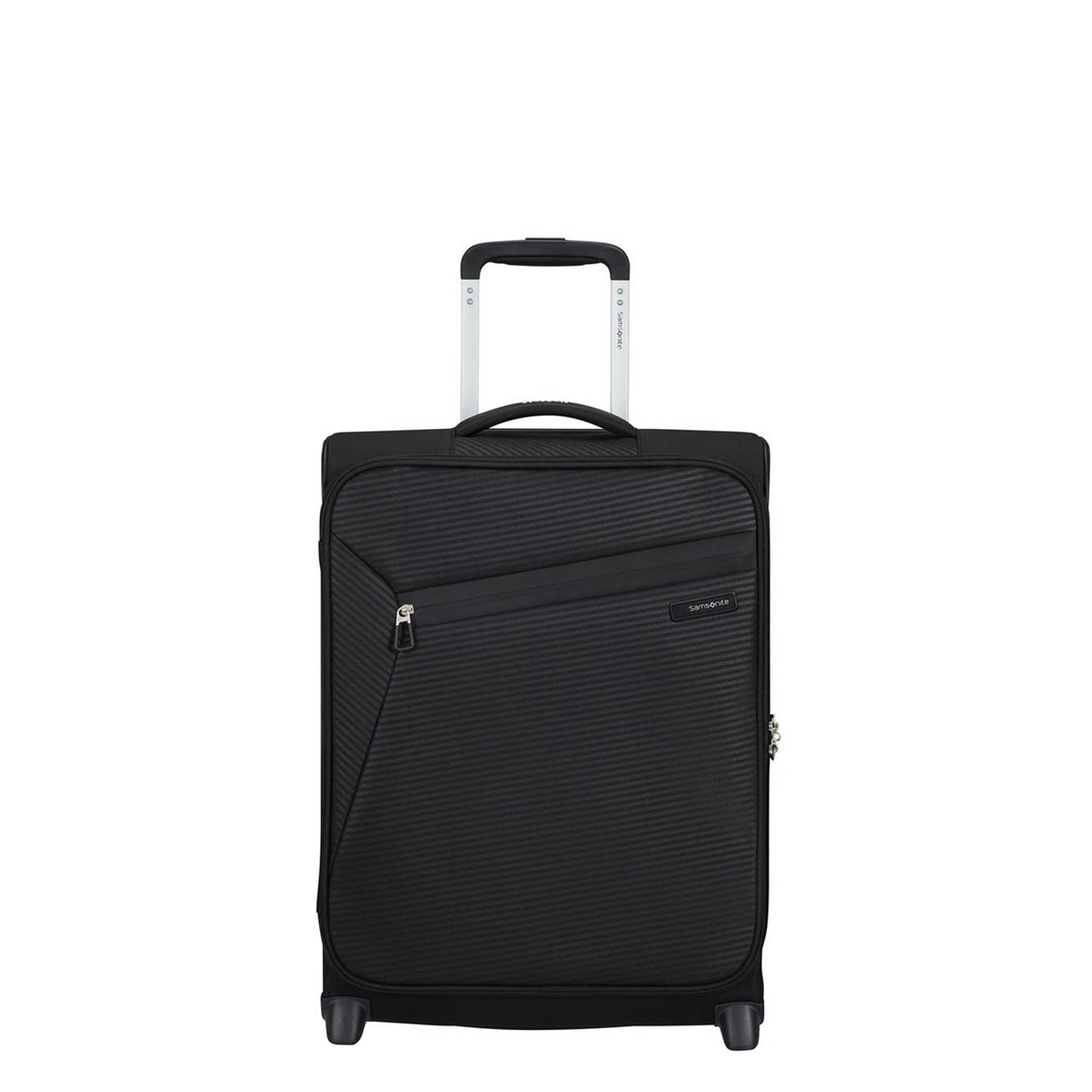 Samsonite trolley Litebeam Upright 55 cm. zwart