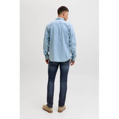 JACK & JONES JEANS INTELLIGENCE slim fit jeans JJITIM JJORIGINAL JOS 719 blue denim afbeelding