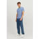 JACK & JONES ESSENTIALS slim fit polo JJEPAULOS blauw
