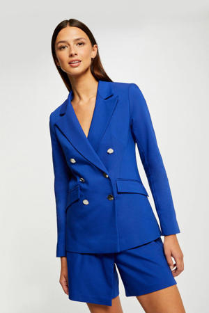 getailleerde blazer blauw