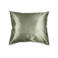 Beauty Pillow Polyester en satijnen kussensloop Olive Green - 60x70