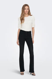 thumbnail: ONLY flared jeans ONLBLUSH  washed black denim