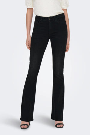 flared jeans ONLBLUSH  washed black denim