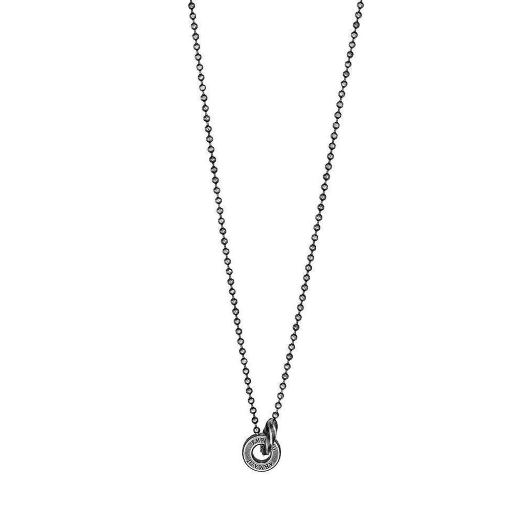 Emporio Armani collier EGS3027040 zilverkleurig