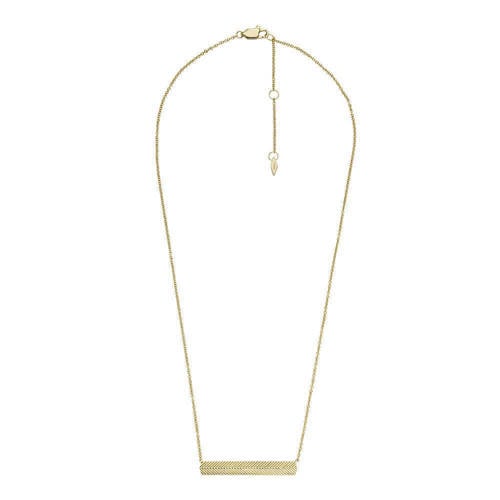Fossil ketting JF04533710 Harlow goudkleurig afbeelding