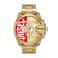 Diesel horloge DZ4642 Mega Chief goudkleurig