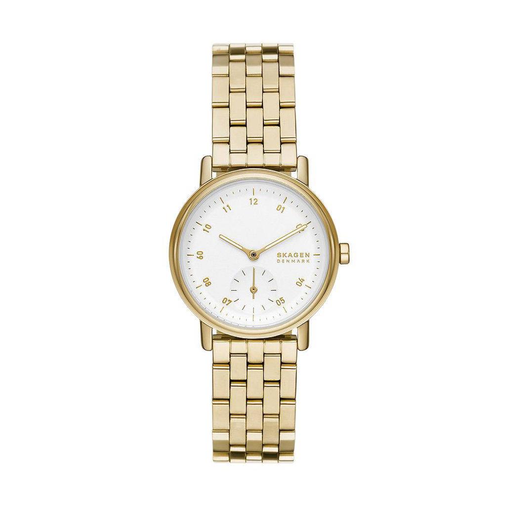 Skagen horloge SKW3102 Kuppel Lille goudkleur
