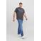 JACK & JONES PLUS SIZE loose fit jeans JJIMIKE Plus Size blue denim