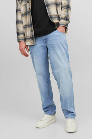 regular fit jeans JJIMIKE Plus Size blue denim