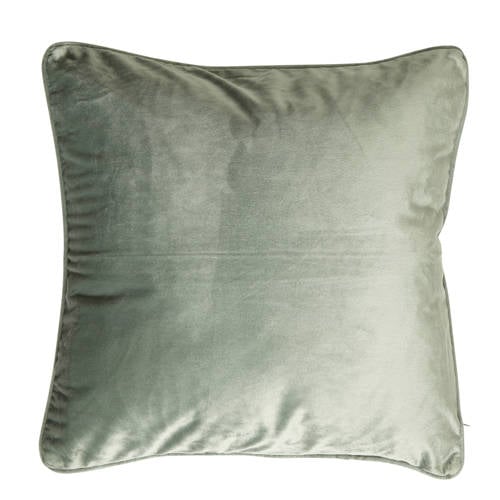 NOUS Living sierkussenhoes Bella (45x45 cm) - groen/grijs