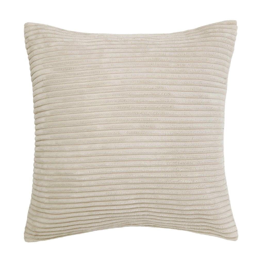 NOUS Living vierkante sierkussenhoes Boy 45x45 cm - beige