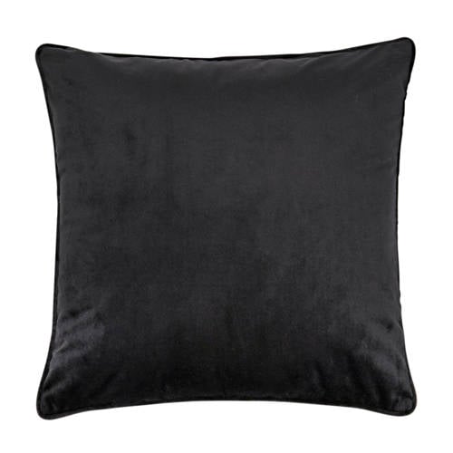 NOUS Living sierkussenhoes Bella (45x45 cm) - zwart