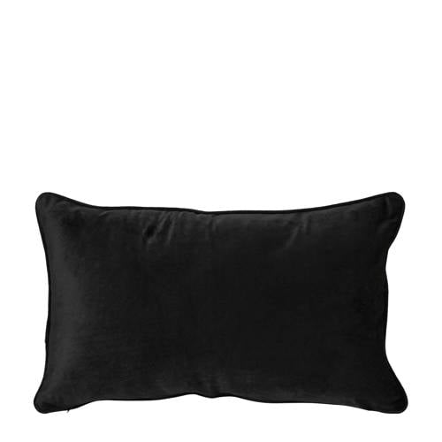 NOUS Living sierkussenhoes Bella (30x50 cm) - zwart