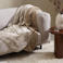 NOUS Living plaid Bidar 150x200 cm - zand
