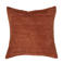 NOUS Living vierkante sierkussenhoes Boy 45x45 cm - roestbruin
