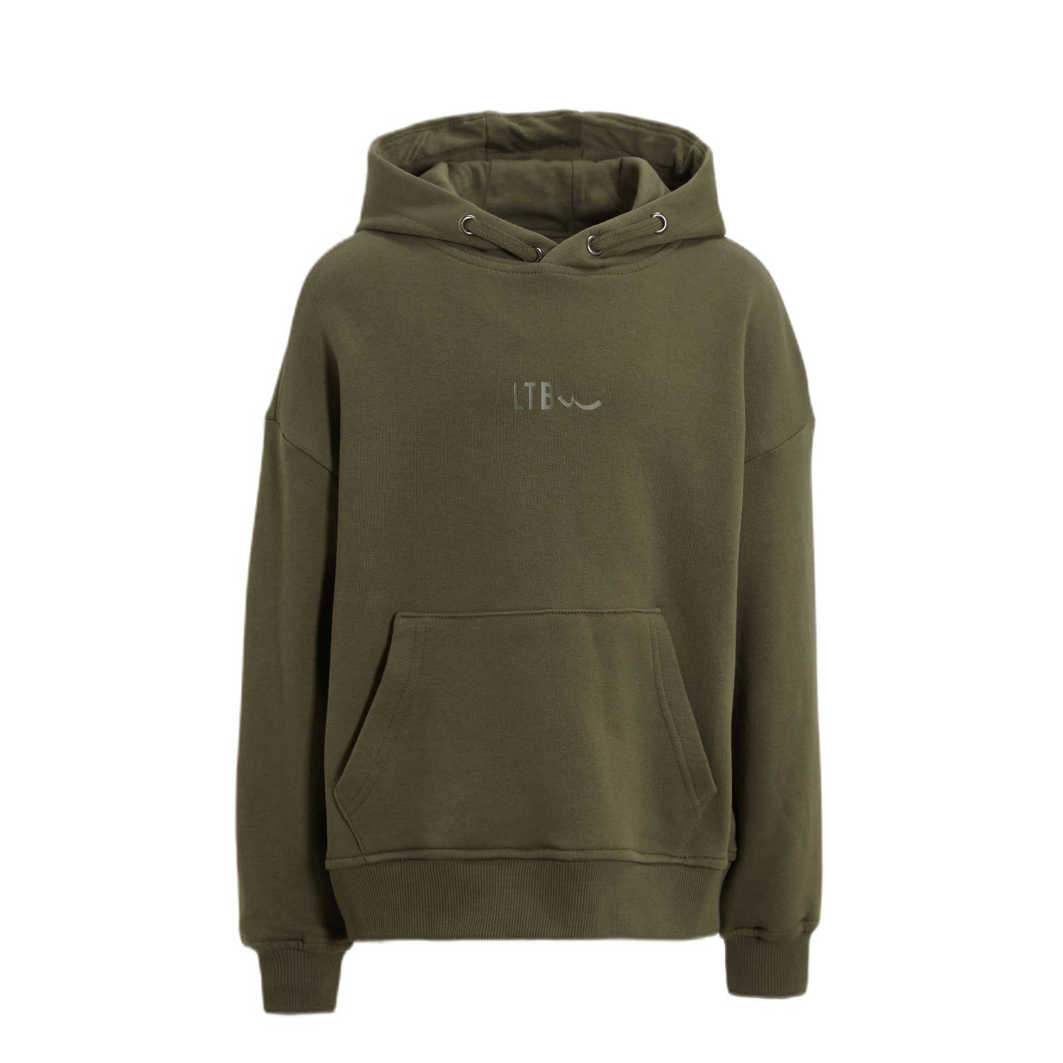 LTB hoodie DEYACA olijfgroen Sweater 140 | Sweater van