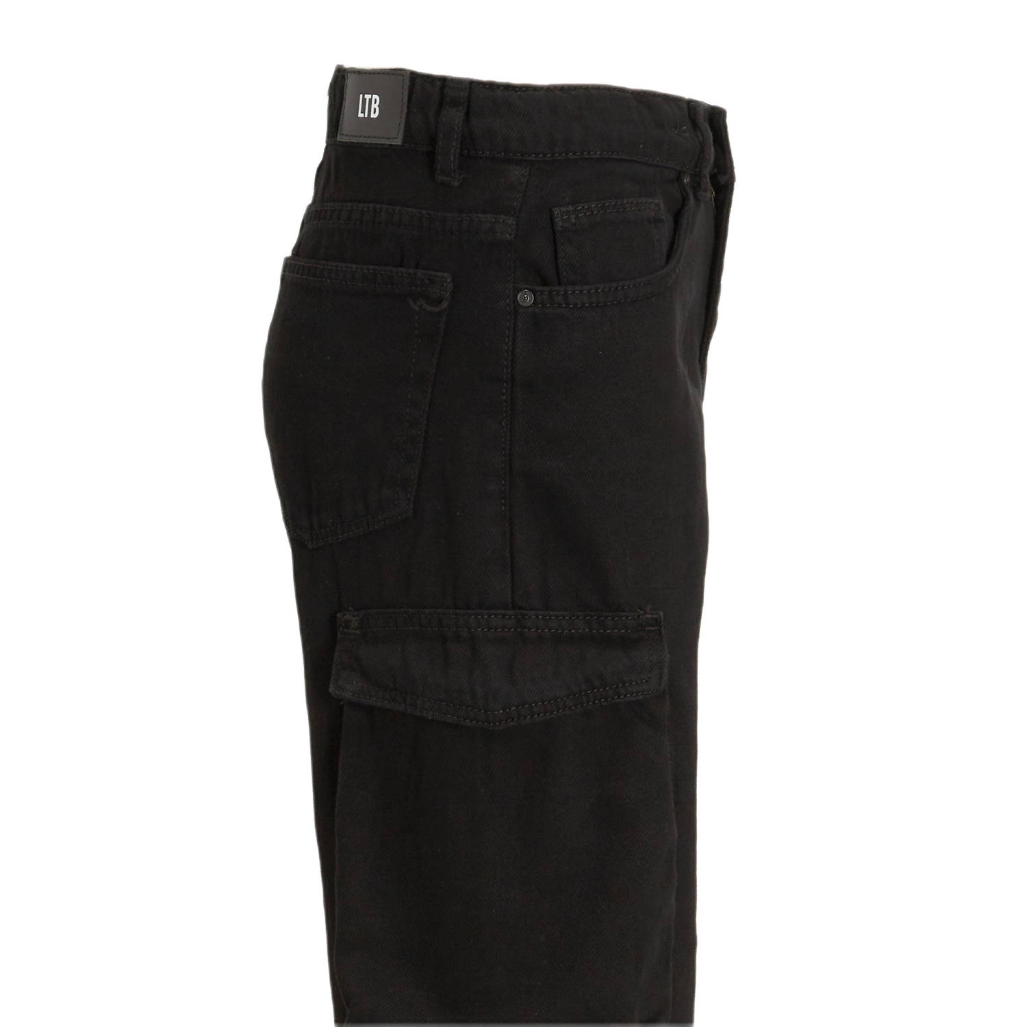 LTB high waist loose fit jeans NILDA G black wash