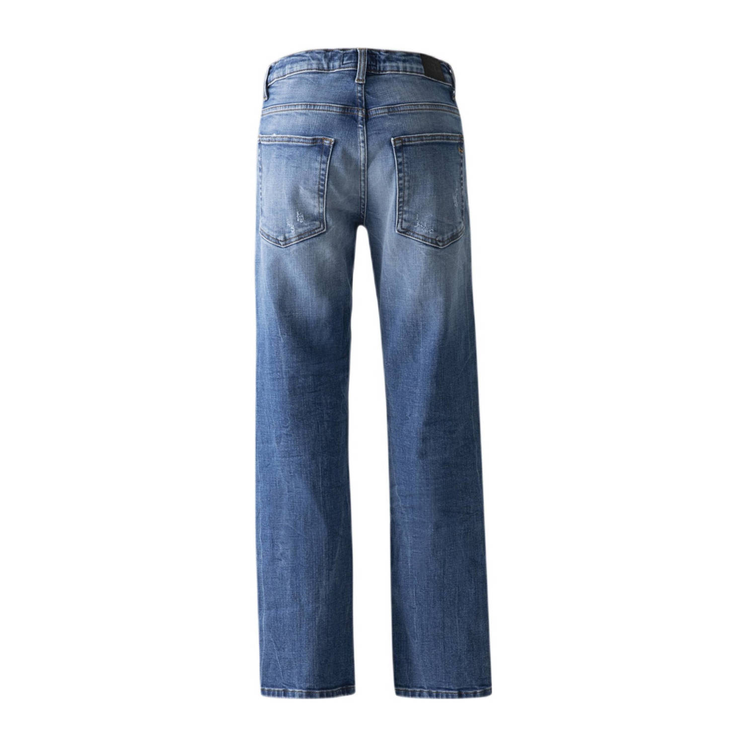 LTB slim fit jeans FREY B met slijtage arava safe wash