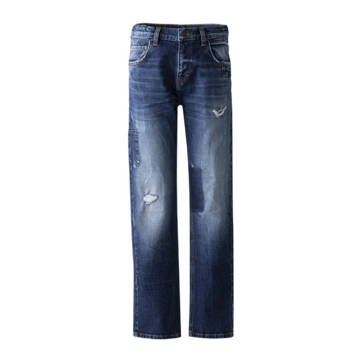 LTB slim fit jeans FREY X B aquilo wash Blauw Jongens Denim Effen 134