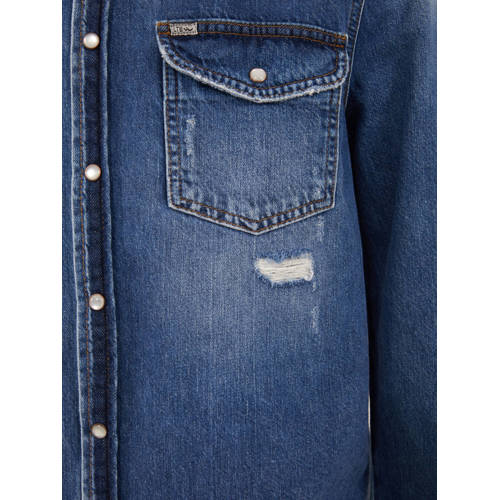 LTB denim overhemd Rohan B. dark blue denim afbeelding