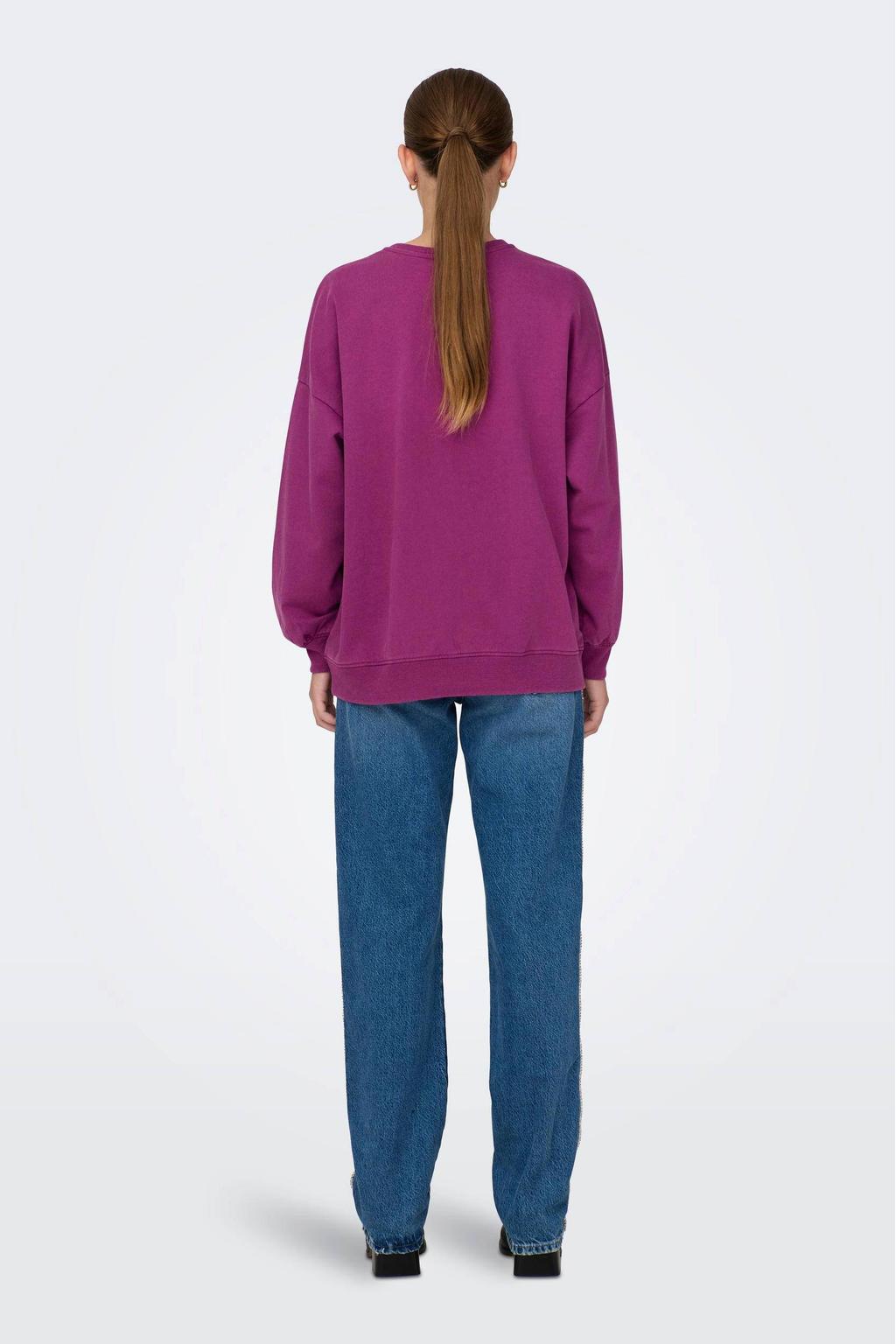 Pull ONLY Femme - 65% Polyester, 30% Viscose, 5% Élasthanne - Col Rond, Lavage Machine