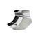 adidas Performance sokken - zwart/wit/grijs (set van 3)