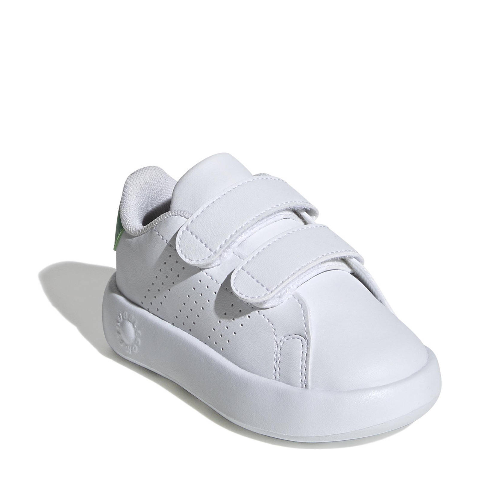 adidas Sportswear Advantage sneakers wit/groen | wehkamp