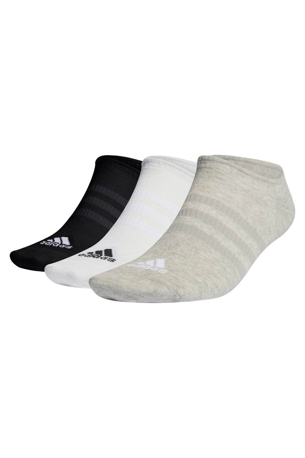 adidas Performance sokken - zwart/wit/beige (set van 3)