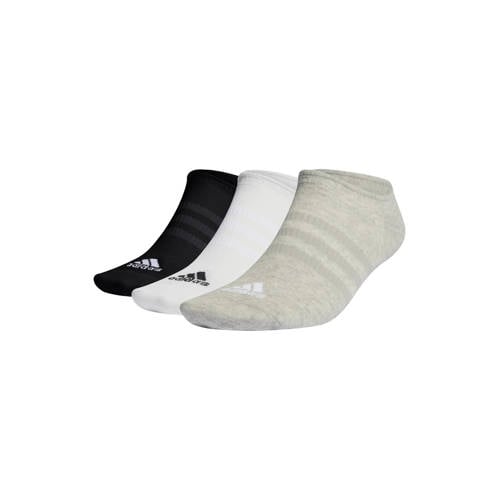 adidas Performance sokken - set van 3 zwart/wit/beige afbeelding