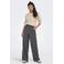 JDY high waist wide leg broek JDYGEGGO grijs
