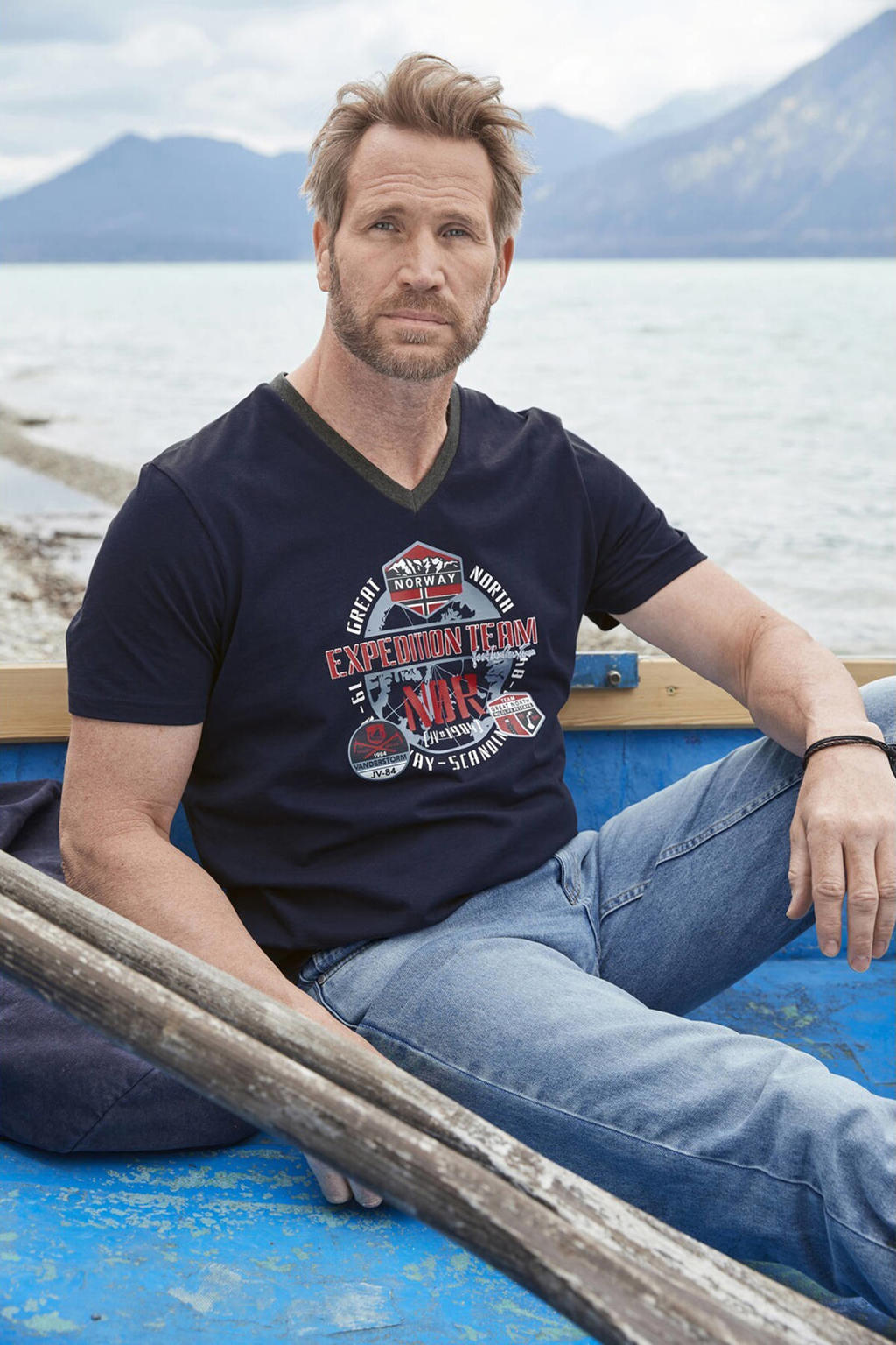 T-Shirt DOMINIK hellgrün online kaufen | JAN VANDERSTORM
