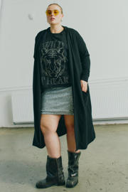 thumbnail: NOISY MAY Curve vest NMCITY zwart