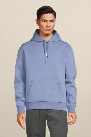 hoodie met logo lattice blue heather