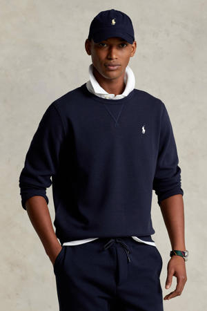 sweater met logo aviator navy