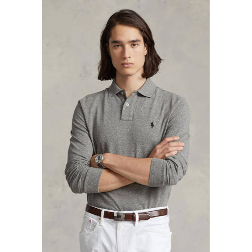 POLO Ralph Lauren slim fit polo canterbury heather afbeelding
