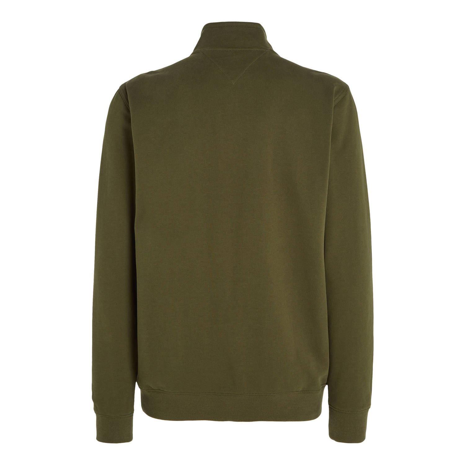 Tommy Jeans sweater met logo drab olive green