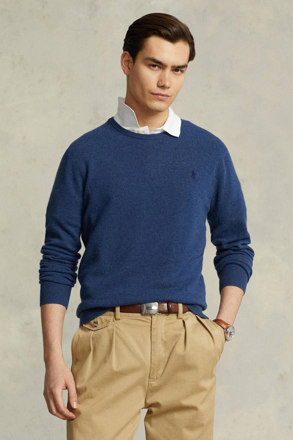 Polo Ralph Lauren - Man - Rustic Navy Heather - Knit Sweater