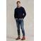 Polo Ralph Lauren trui met logo en borduursels hunter navy